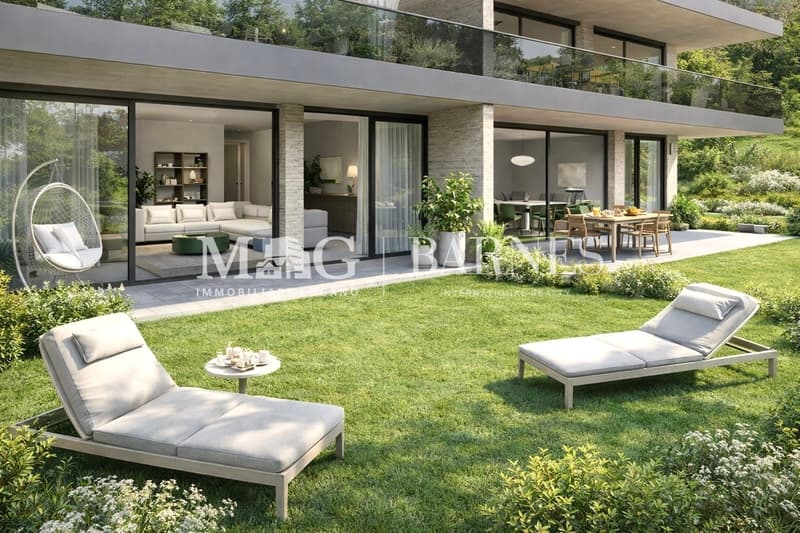 Lugano, Pregassona: Nuovo appartamento 4.5 locali con giardino e vista (3)