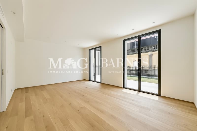 Lugano Centro: Appartamento 3.5 locali con giardino vicino al lago (2)