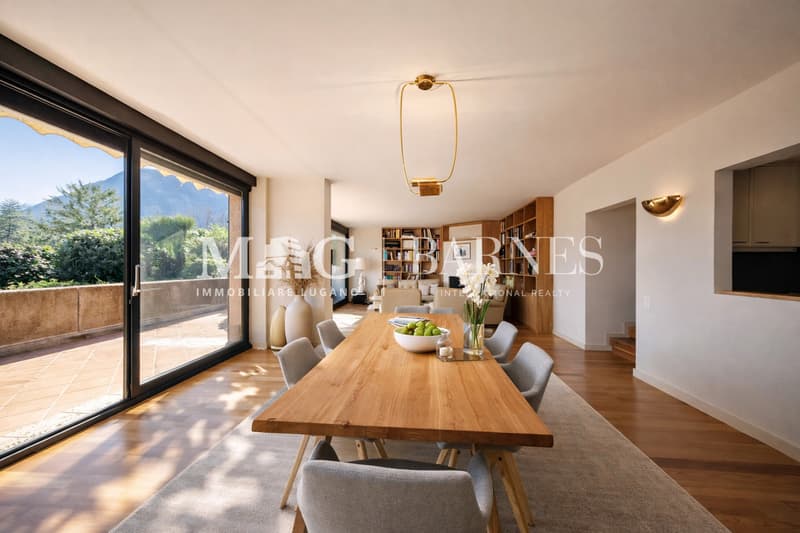 Collina d'Oro, Lugano: Appartamento 3.5 locali con terrazzi e giardino (2)