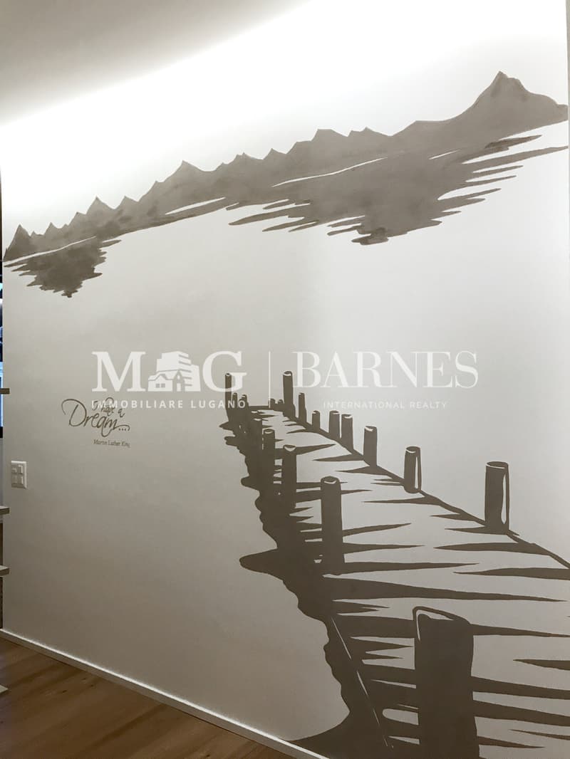 Lugano Centro vicino LAC: Appartamento 2.5 locali vista lago (12)