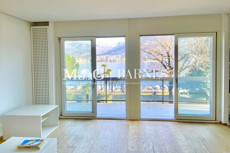 Lugano, Paradiso: Appartamento 3.5 locali fronte lago con terrazzo (4)