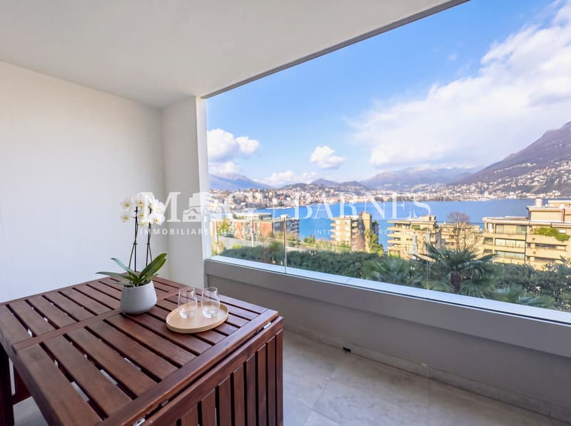 Lugano, Paradiso: Appartamento 3.5 locali ristrutturato con vista lago (2)
