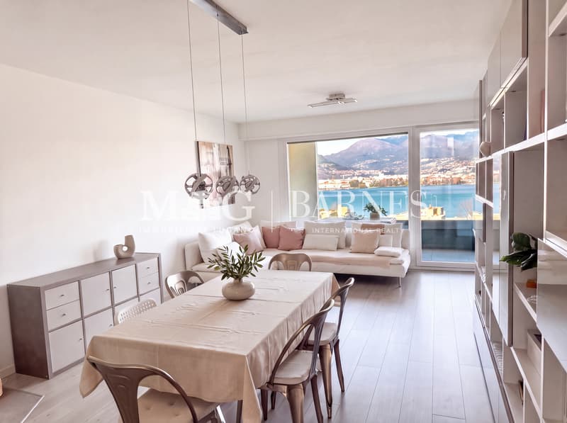 Lugano, Paradiso: Appartamento 3.5 locali ristrutturato con vista lago (1)