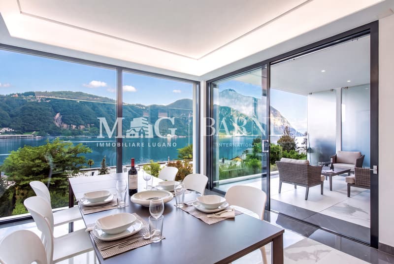 Bissone: Appartamento 3.5 locali con vista lago e terrazzo (1)