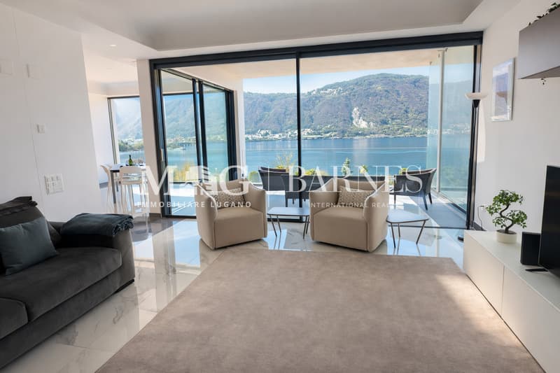 Bissone: Appartamento 3.5 locali con vista lago e terrazzo (1)
