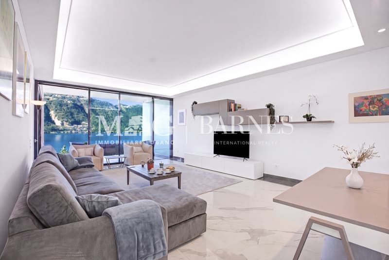 Bissone: Appartamento 3.5 locali con vista lago e terrazzo (7)