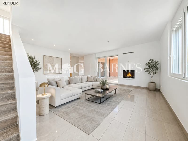 Lugano, Vezia: Ampia casa 7.5 locali con giardino - 250 mq (5)