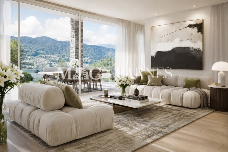 Collina d'Oro: Attico 4.5 locali con terrazzo in nuova residenza (3)