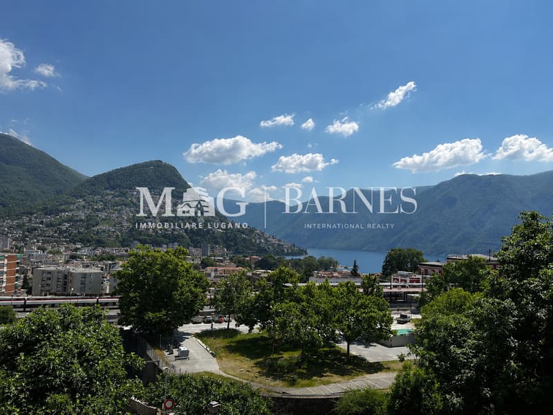 Lugano: Appartamento 2.5 locali centrale con balcone e box auto (1)