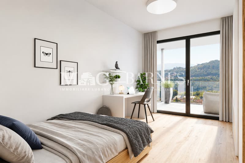Lugano: Villa unifamiliare con vista sulla città - ultima disponibile (6)