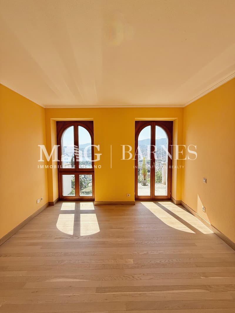 Lugano, Castagnola: Appartamento 3.5 locali vista lago con balconi (8)