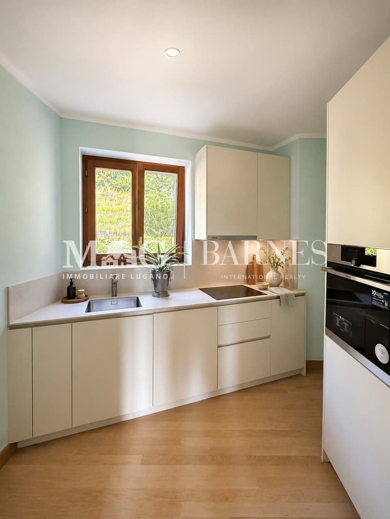 Lugano, Castagnola: Appartamento 3.5 locali vista lago con balconi (5)
