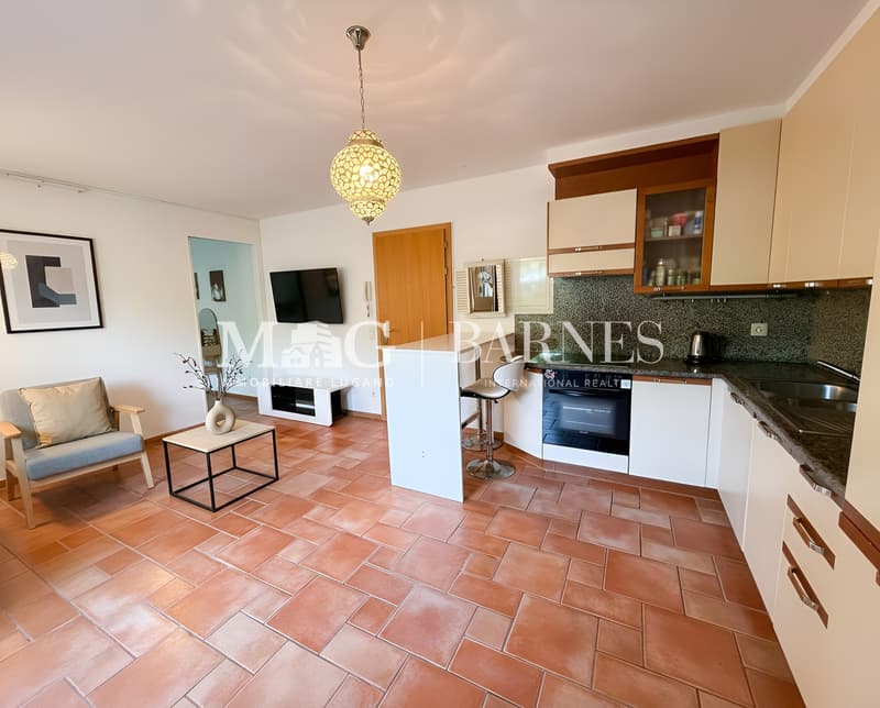Lugano, Collina d'Oro: 2.5 locali con giardino e patio di 70 mq (4)
