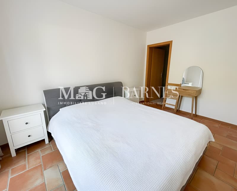 Lugano, Collina d'Oro: 2.5 locali con giardino e patio di 70 mq (6)