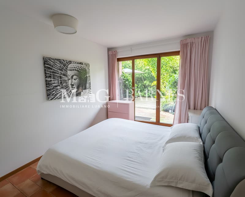 Lugano, Collina d'Oro: 2.5 locali con giardino e patio di 70 mq (5)