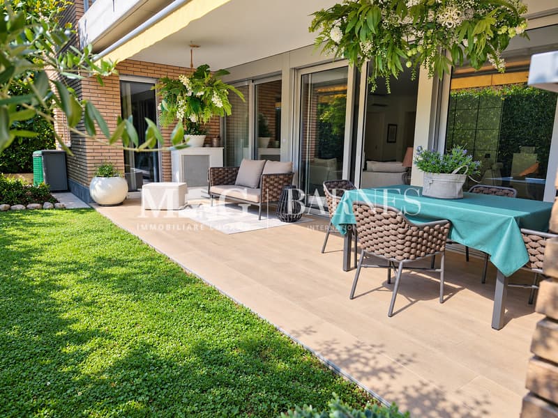 Viganello, Lugano: Ampio 5.5 di classe con giardino privato (9)