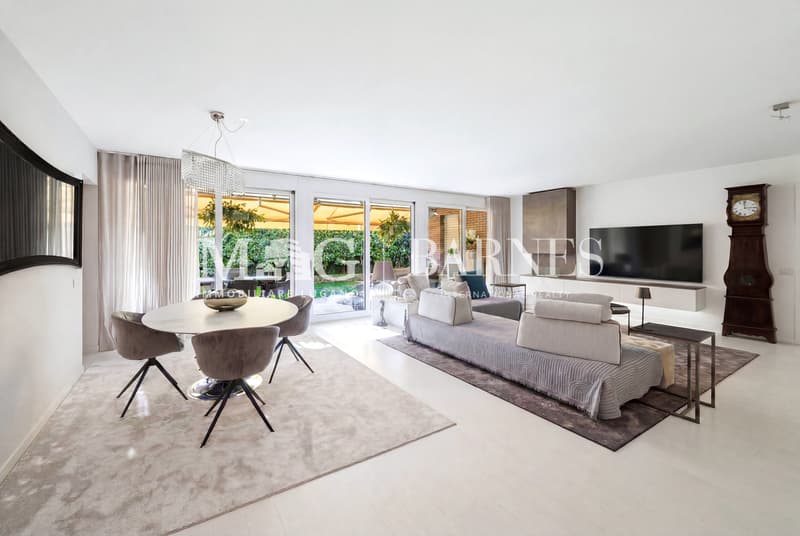 Viganello, Lugano - Ampio 5.5 di classe con giardino privato (1)