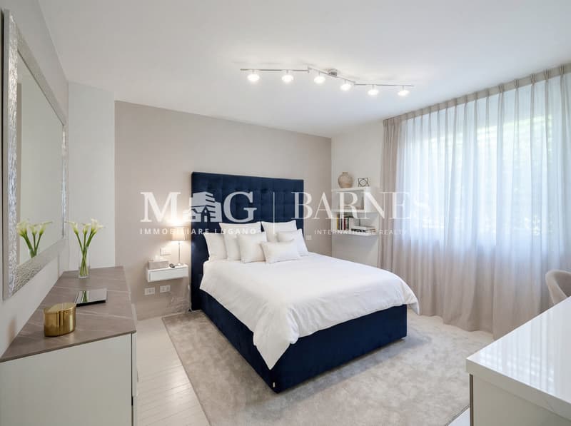 Viganello, Lugano - Ampio 5.5 di classe con giardino privato (9)
