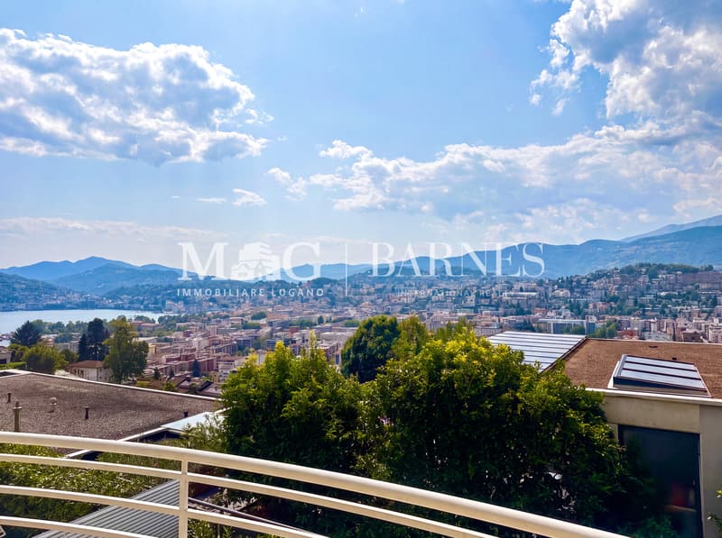 Lugano, Albonago | Esclusiva Villa con Giardino e Vista Panoramica (6)