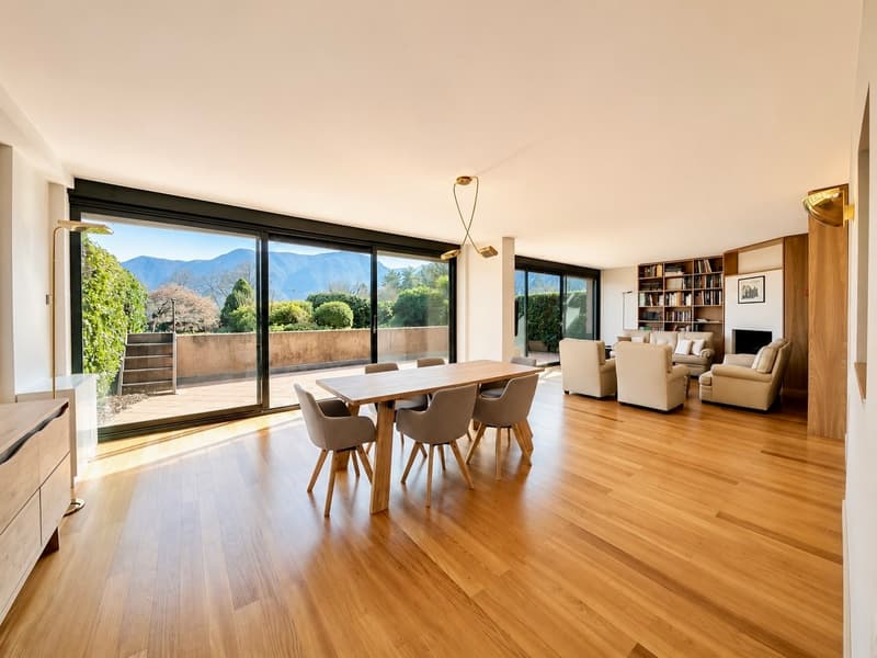 Collina d'Oro, Lugano: Appartamento 3.5 locali con terrazzi e giardino (3)