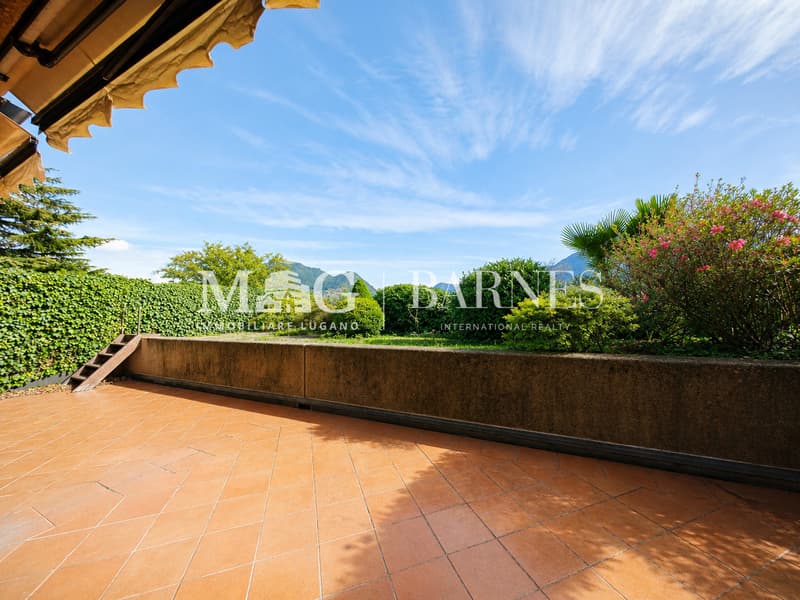 Collina d'Oro, Lugano: Appartamento 3.5 locali con terrazzi e giardino (9)