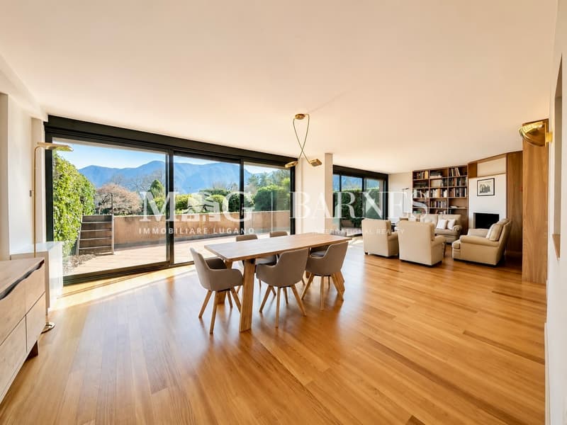 Collina d'Oro, Lugano: Appartamento 3.5 locali con terrazzi e giardino (3)
