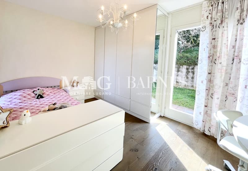 Montagnola, Collina d'Oro: Villa unifamiliare con piscina e vista lago (11)