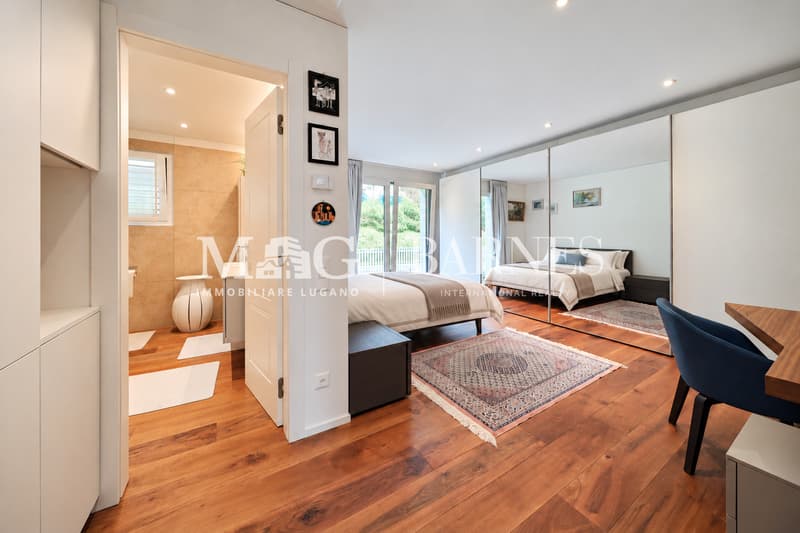 Lugano, Canobbio: Attico 4.5 loc. moderno vista lago e grande terrazza (13)