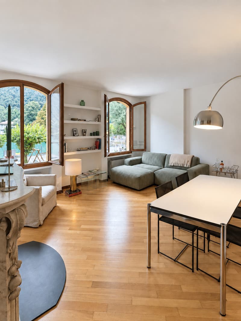 Riva San Vitale: Casa indipendente fronte lago (2)