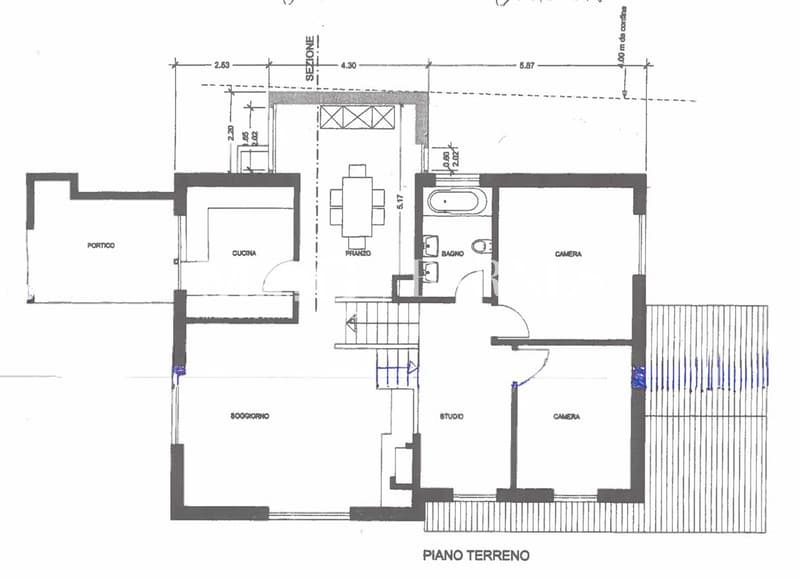Gentilino: Villa con ampi spazi, giardino e portico (8)