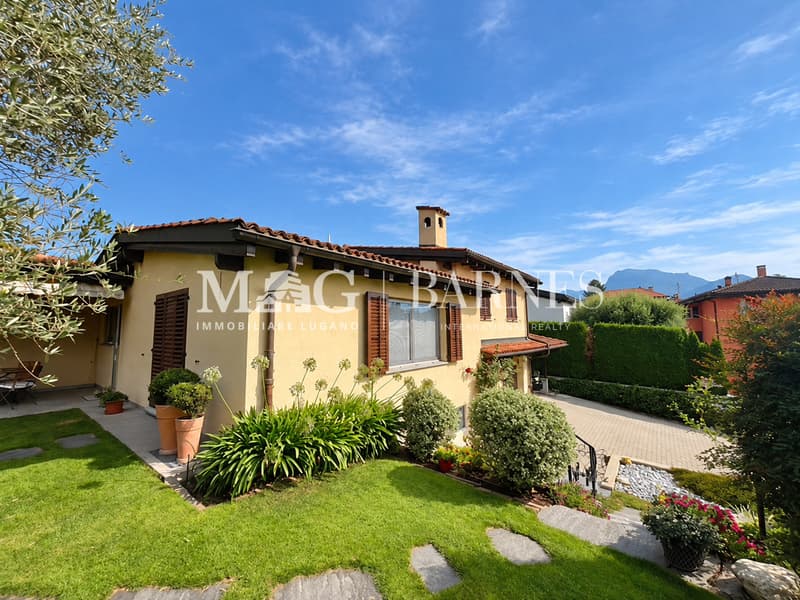 Gentilino: Villa con ampi spazi, giardino e portico (7)