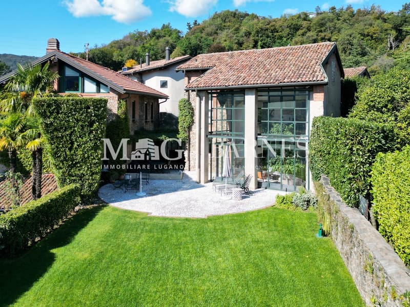 Elegante villa d'autore con giardino vicino al centro di Lugano (2)