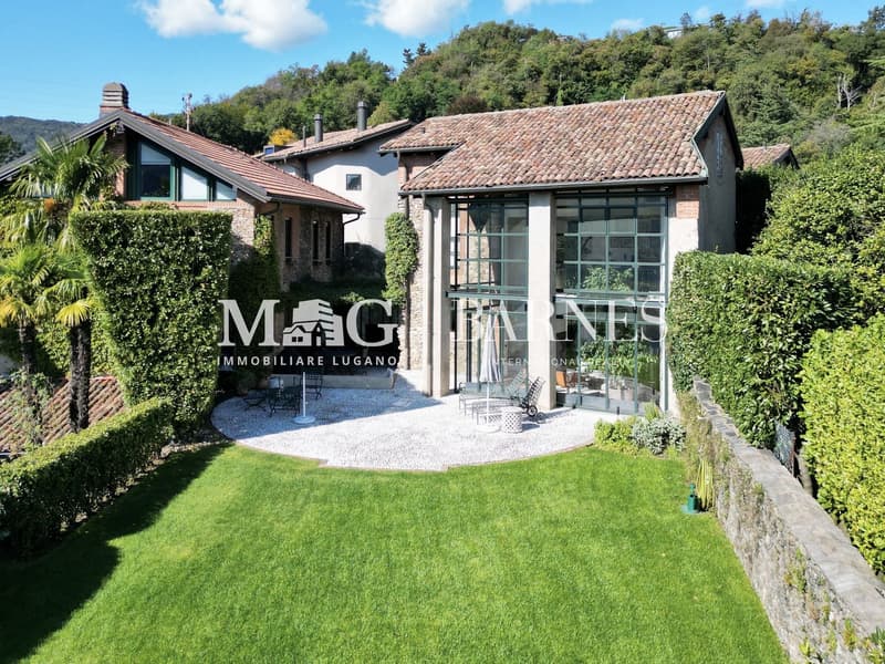 Elegante villa d'autore con giardino vicino al centro di Lugano (2)