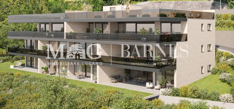 Lugano, Pregassona: Nuovo attico 4.5 locali con grande terrazza (6)