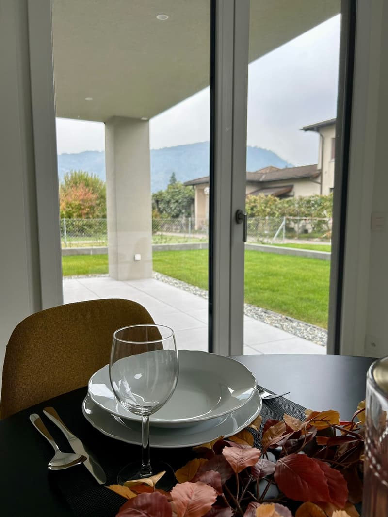 Appartement meublé de haut standing - 2,5 pièces avec grand jardin privé (première location) (8)
