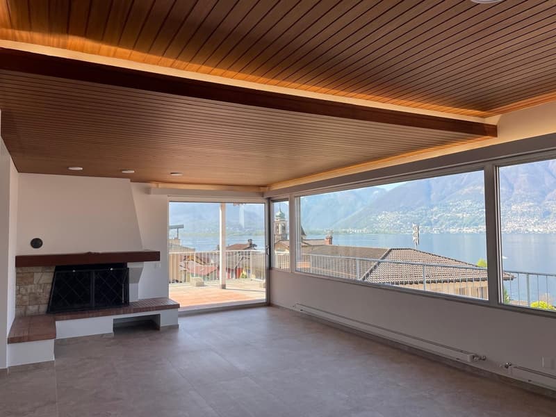 ATTICO CON PIENA VISTA LAGO! - Vira Gambarogno - 180 mq (1)