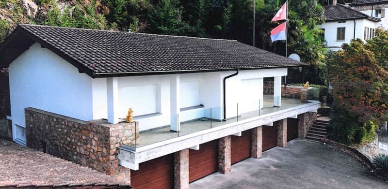 Villa con vista lago a Morcote (5)