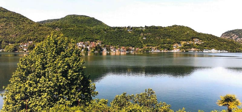 Villa con vista lago a Morcote (2)