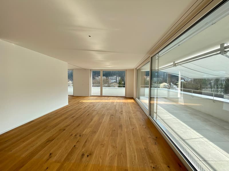 Appartamento attico esclusivo con vista sul Pilatus e grande terrazza! (1)