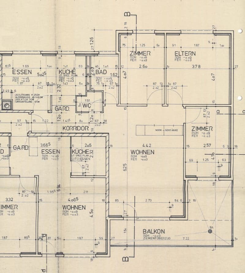 Grundrissplan