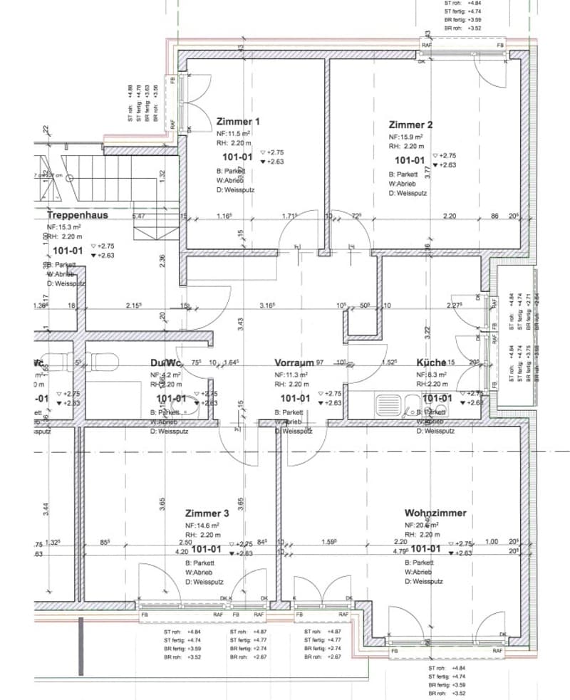 Grundrissplan