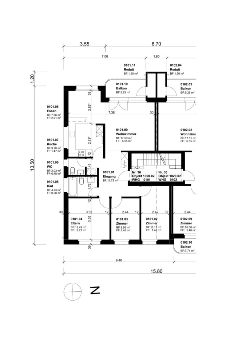 Grundrissplan