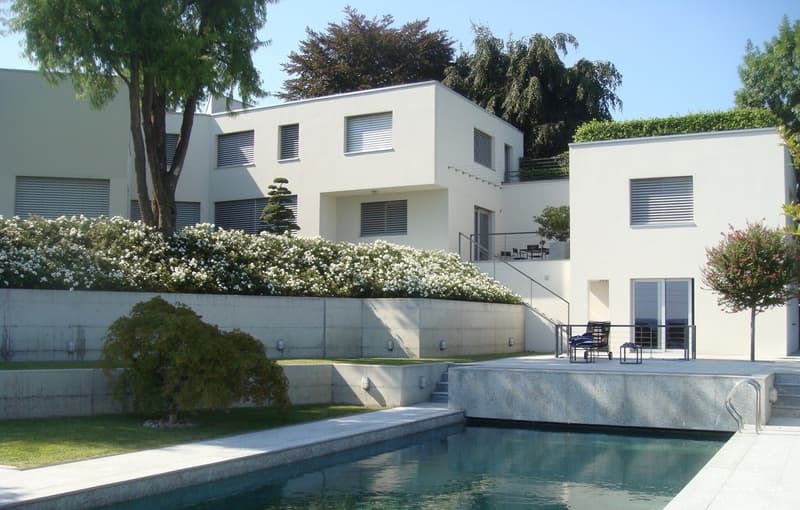 Grande Villa moderna con piscina a Coldrerio - Mendrisio (1)