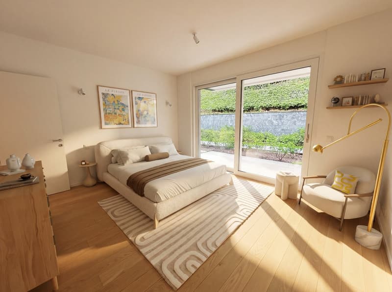 Appartement mit Garten und Seeblick (3)