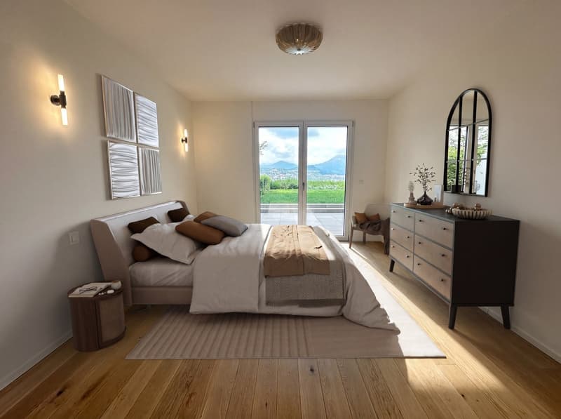 Appartement mit Garten und Seeblick (2)