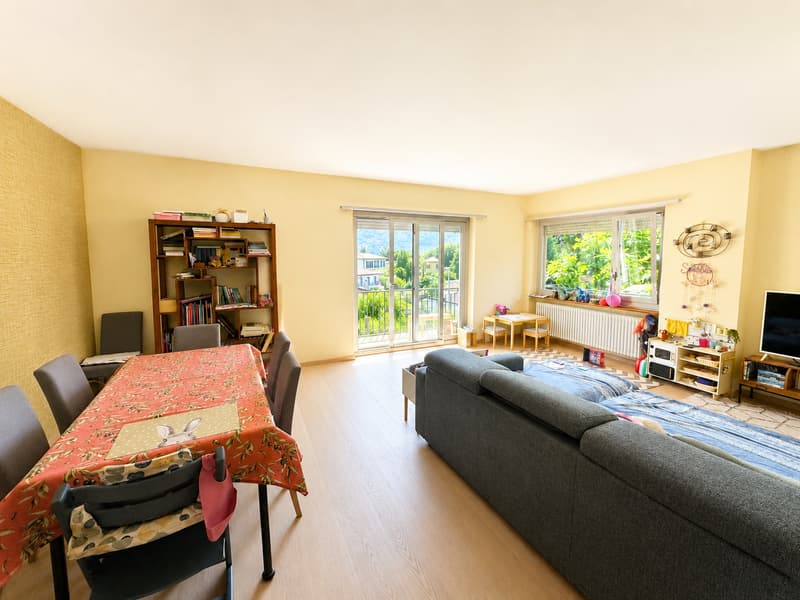 Maison multifamiliale avec grand jardin à Comano (4)