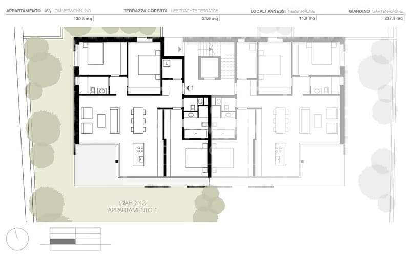Lusso allo stato puro ad Ascona - Appartamento con giardino di 4,5 locali (4)