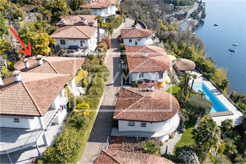 Bella villa con stupenda vista lago ad Ascona (3)