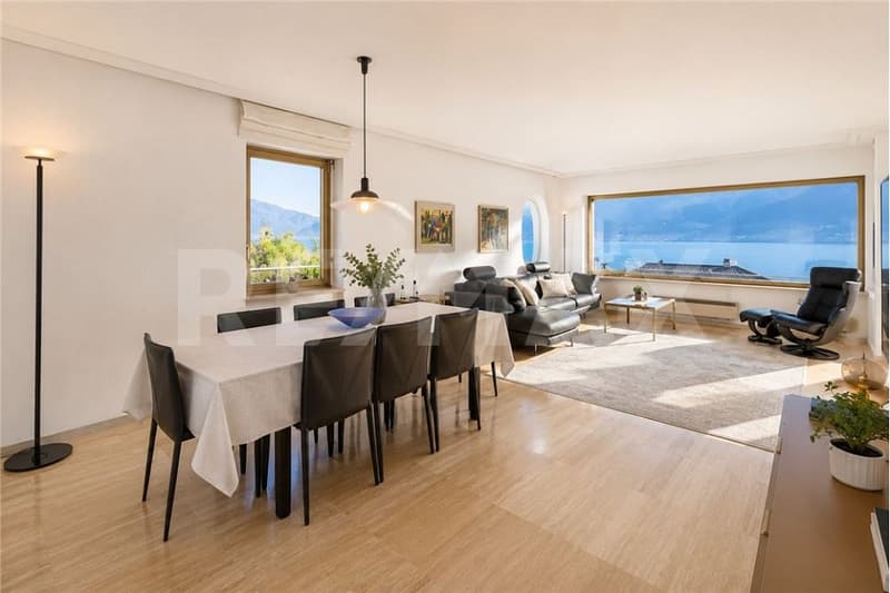 Magnifico appartamento di 4.5 locali con giardino e vista lago (4)