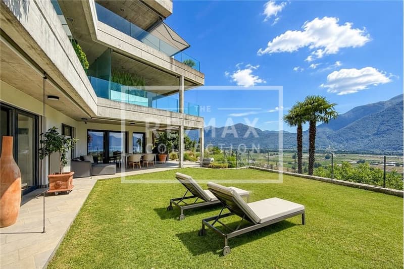 Appartamento 3.5 locali con giardino e vista lago (1)